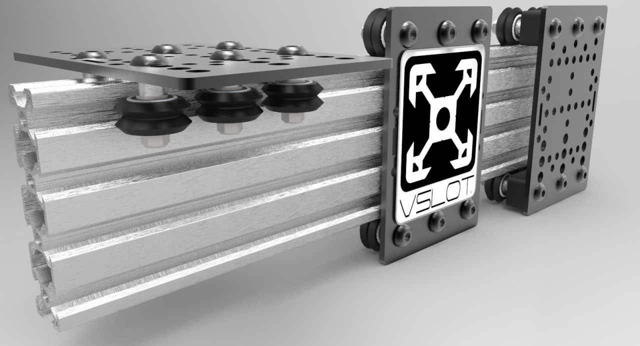 V-Slot 20 x 80mm - Black - 20 Series - Image 2