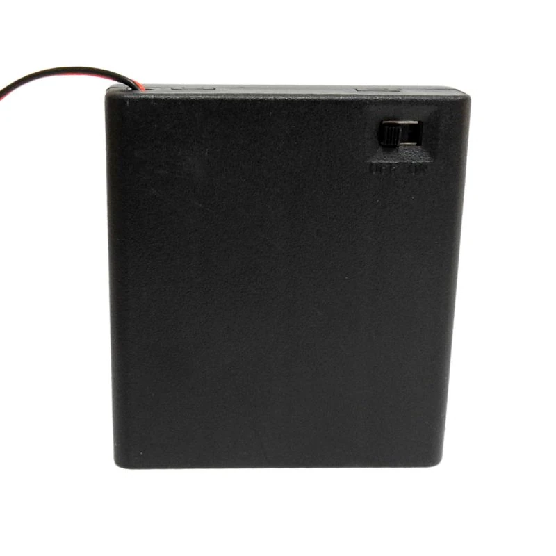 4 x AA Battery Case with Switch