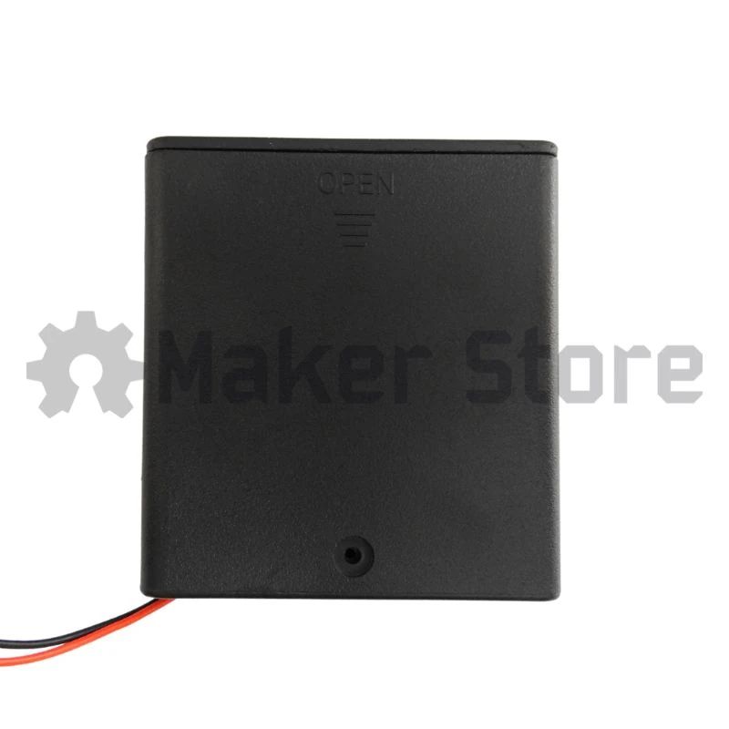 4 x AA Battery Case with Switch - Image 4