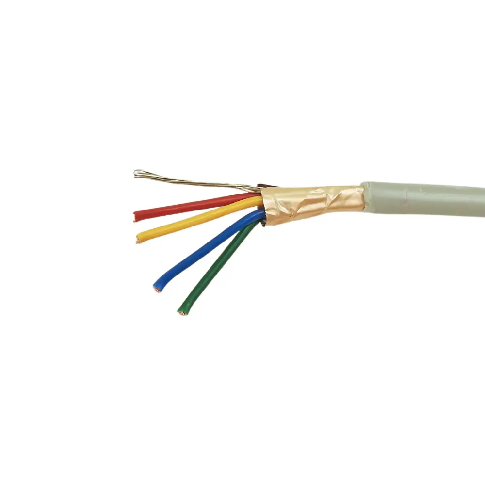 4 Core Shielded Cable - 14/0.20mm