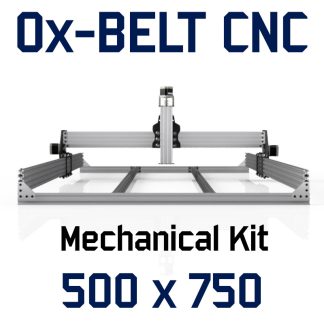 Ox Belt CNC Mechanical Kit - 500 x 750 - Silver