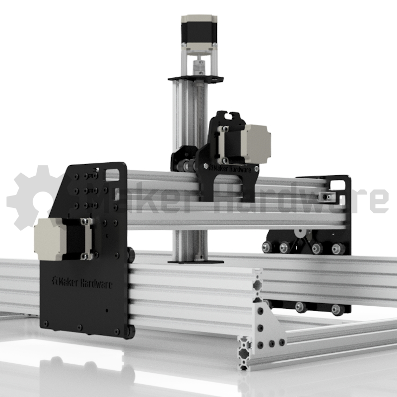 Ox Belt CNC Mechanical Kit - 500 x 750 - Silver - Image 4