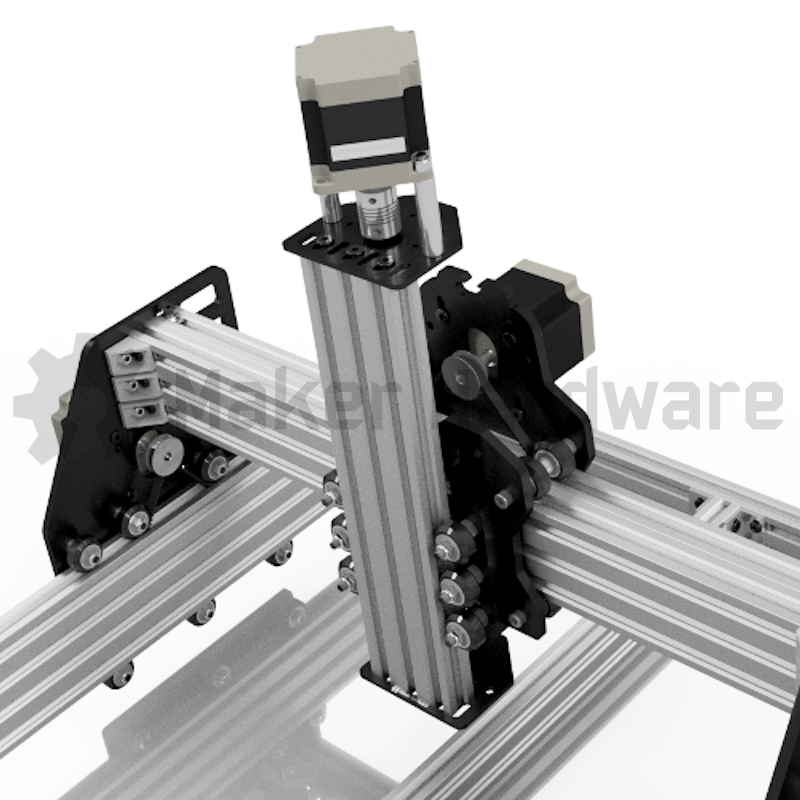 Ox Belt CNC Mechanical Kit - 500 x 750 - Silver - Image 2