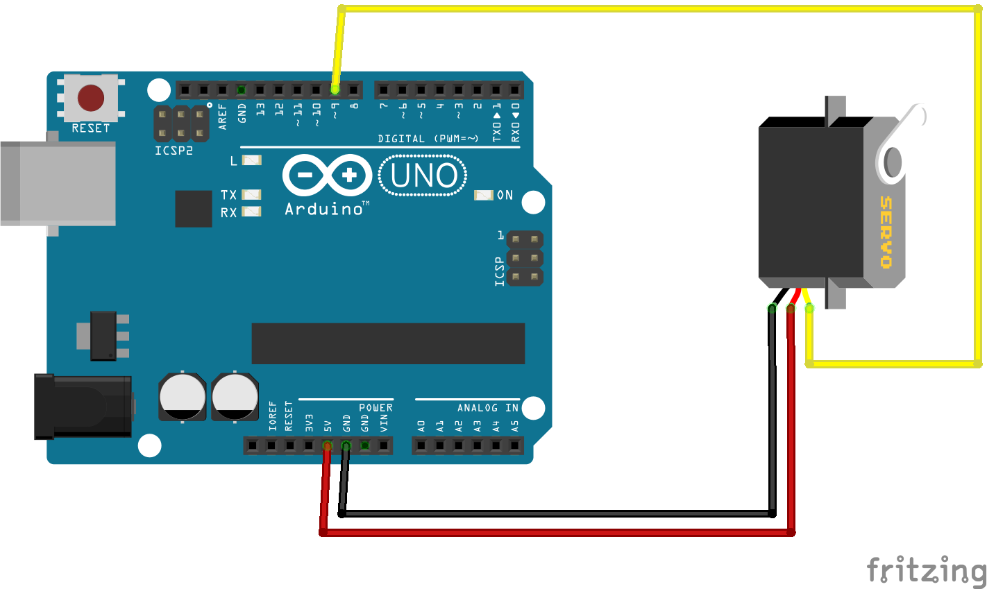 UNO and Servo