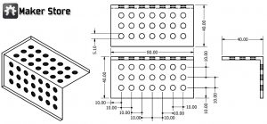 PLATE-40X80L 20