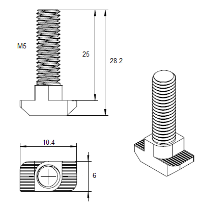 SCREWS-TBOLT-25 15