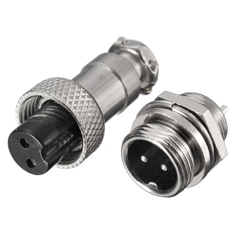 GX12 2pin Male And Female Connector