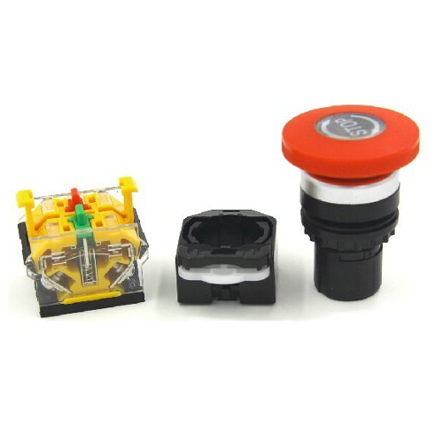 Panel Mount Emergency STOP Button N/C Switch - Image 2