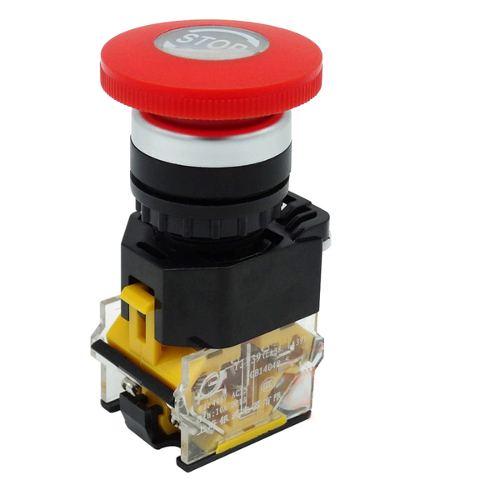 Panel Mount Emergency STOP Button N/C Switch - Image 5