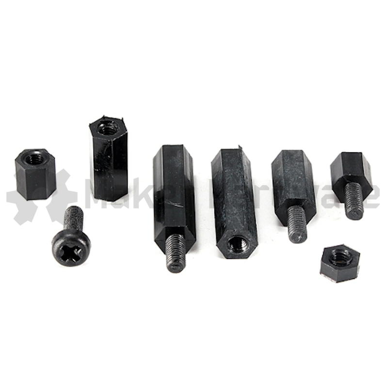 M3 Nylon Standoffs/Spacers - 10 Pack - Image 4