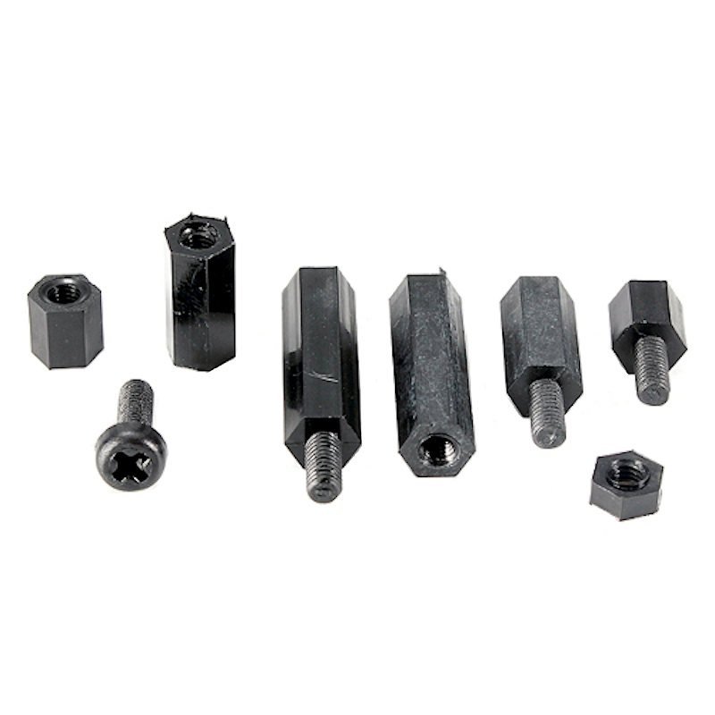M3 Nylon Standoffs/Spacers - 10 Pack