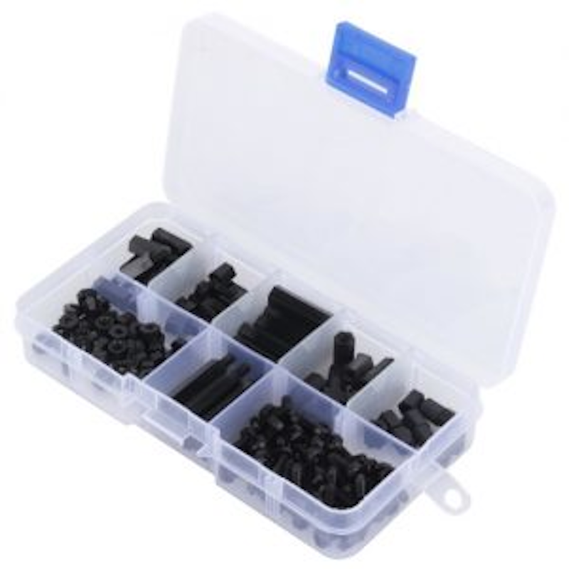 M3 Nylon Standoff 160 Piece Pack