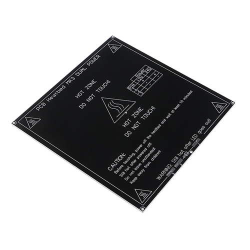 Heat Bed - MK2 Aluminium (220x220x3mm) - Image 5