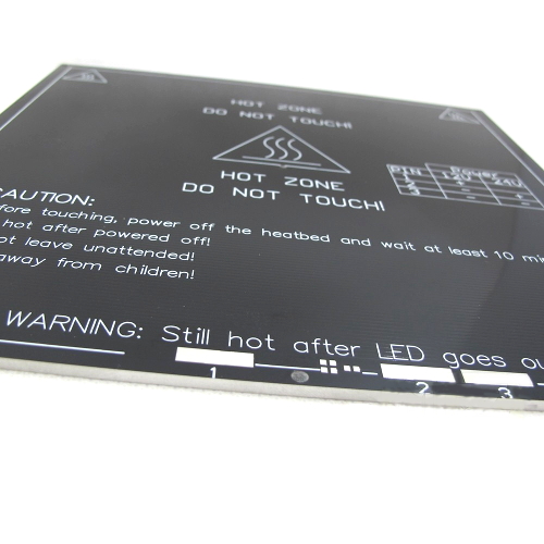 Heat Bed - MK2 Aluminium (220x220x3mm)