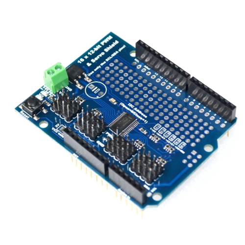 16-Channel 12-bit PWM Servo shield I2C interface PCA9685