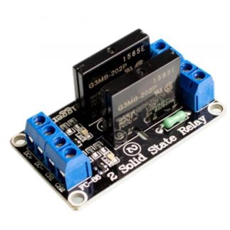 Solid State Relay Module - 5V 2Channel 240V 2A Output