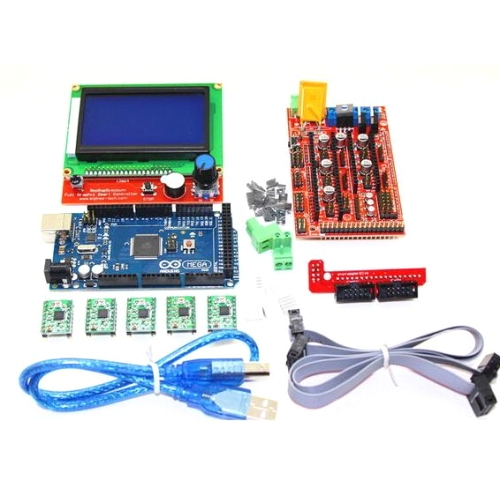 3D Printer Controller Pack (Mega 2560 + RAMPS 1.4 + A4988 Drivers + LCD)
