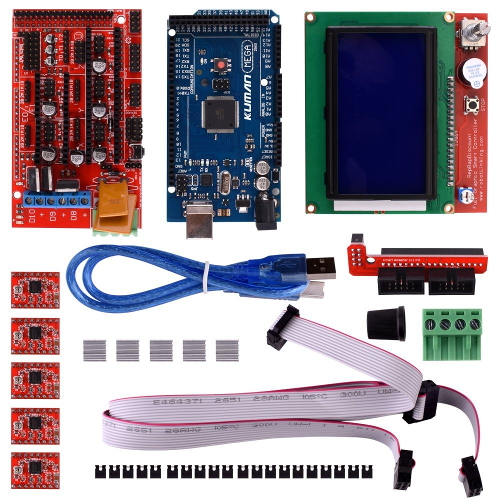 3D Printer Controller Pack (Mega 2560 + RAMPS 1.4 + A4988 Drivers + LCD) - Image 6