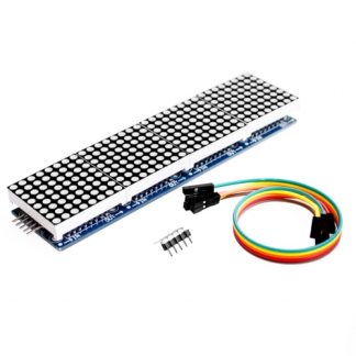 4-in-1 Display Dot Matrix Module (16x8) - MAX7219 Microcontroller