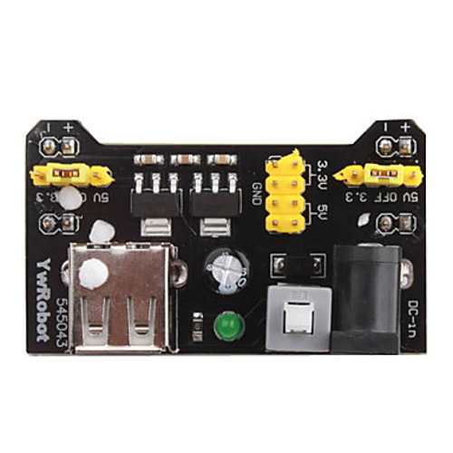 Breadboard Power Supply Module - 3.3V and 5V Output - Image 4
