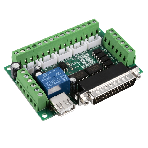 5 Axis CNC Breakout Board For Mach3 - Image 5