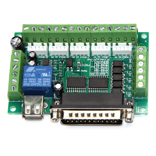 5 Axis CNC Breakout Board For Mach3 - Image 2