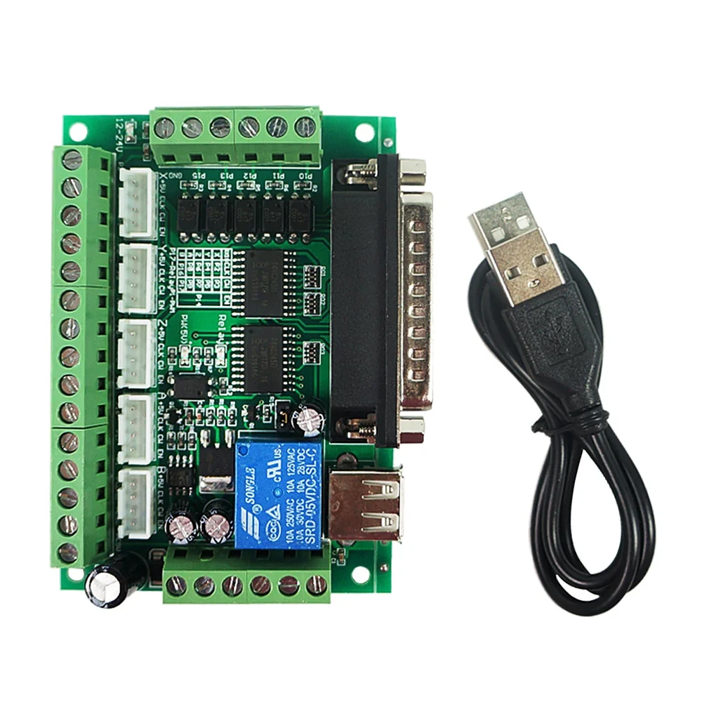 5 Axis CNC Breakout Board For Mach3