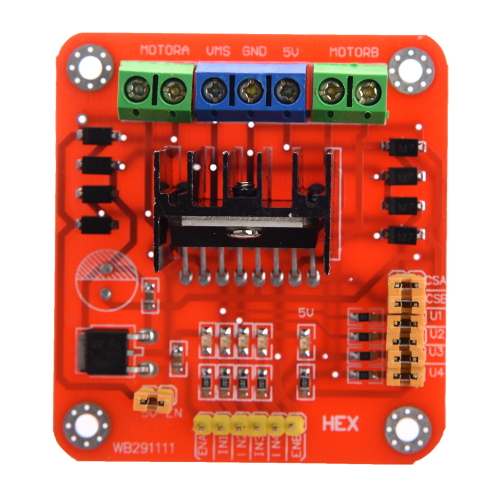 Dual H-Bridge 2 Motor Driver Module - L298N - Image 4