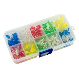 300 Piece 5 Colour 3mm and 5mm LED Pack