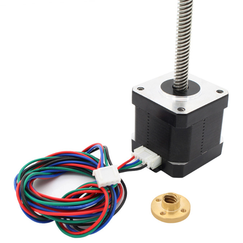 NEMA17 with Integrated TR8x8(P2) Lead Screw and Brass Nut - Image 2
