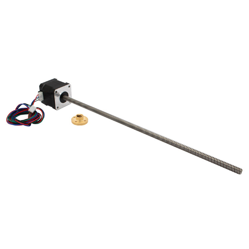 NEMA17 with Integrated TR8x8(P2) Lead Screw and Brass Nut