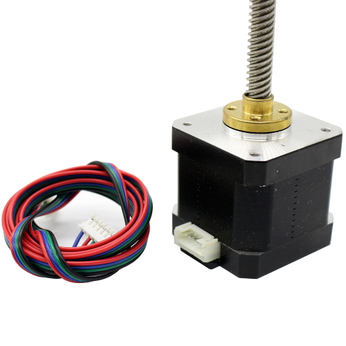 NEMA17 with Integrated TR8x8(P2) Lead Screw and Brass Nut - Image 4