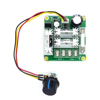 Achieve precise speed control for your DC motor with our 6V - 90V 15A PWM DC Motor Speed Regulator Controller. Features adjustable PWM, 20A fuse, and multiple protections for reliable performance.