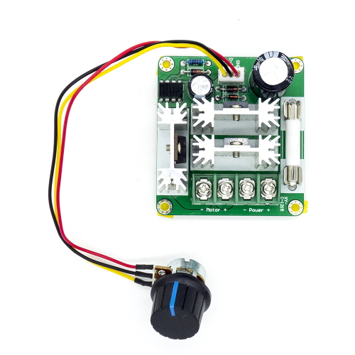Achieve precise speed control for your DC motor with our 6V - 90V 15A PWM DC Motor Speed Regulator Controller. Features adjustable PWM, 20A fuse, and multiple protections for reliable performance.