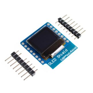 WeMos - OLED 64 x 48 pixel Display Shield
