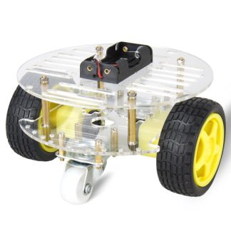 Smart Car Round Chassis 2wd With Encoder Disks