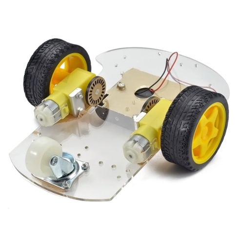 2WD Smart Car Chassis Kit with Encoder Disks and More - Image 3