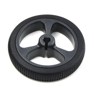 Small Rubber Wheel for N20 Motor - 34mm DIA