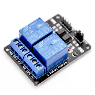 Relay Module - 2 Channel Opto-Isolated 5V Arduino Compatible