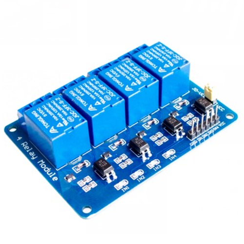 Relay Module - 4 Channel Opto-Isolated 5V Arduino Compatible - Image 2