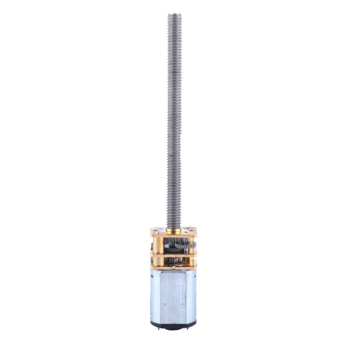 N20 Micro Geared Motor - Long Shaft M4x55mm - Image 3