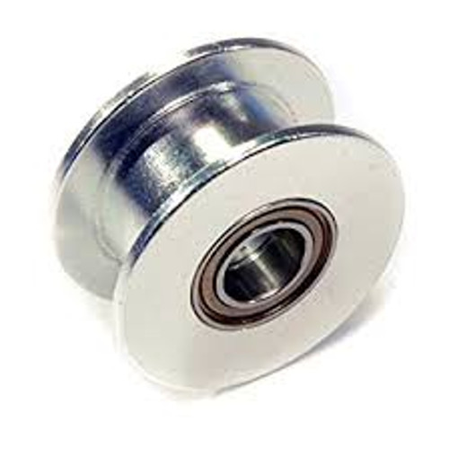 GT2 Dual Bearing Aluminum Smooth Idler Pulley - 5mm Bore