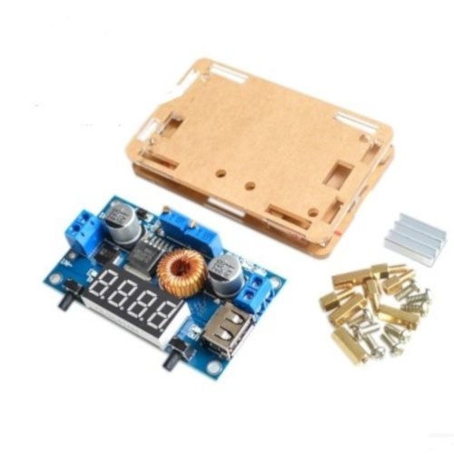 DC – DC Adjustable Step Down Module – 24V-36V to 1.25V-35V With Case - Image 2