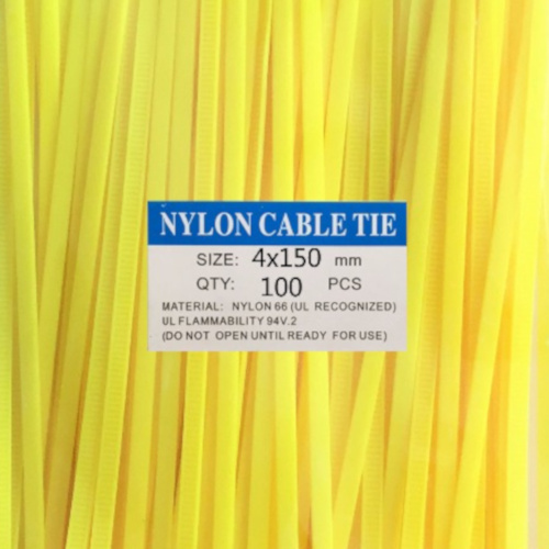 Cable Ties - Pack 100 - 4 x 150mm - Image 3