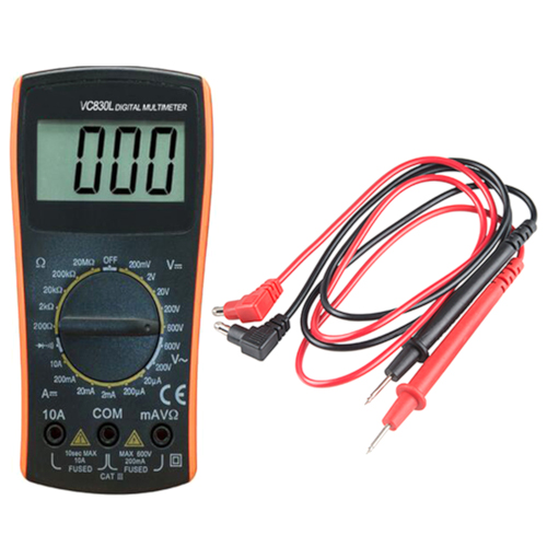 Digital Voltmeter Ohmmeter Ammeter Multimeter - VC830L - Image 3