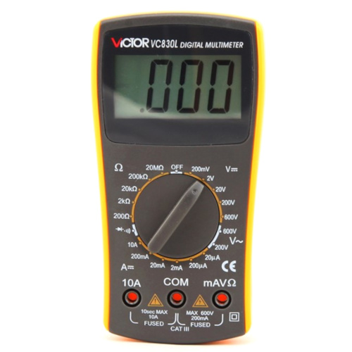 Digital Voltmeter Ohmmeter Ammeter Multimeter - VC830L - Image 5