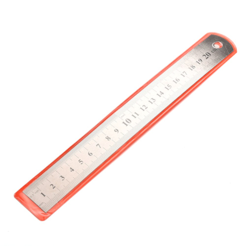 Ruler - 20cm Stainless Steel Double Sided - Image 2