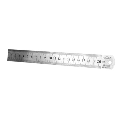 Ruler - 20cm Stainless Steel Double Sided - Image 3