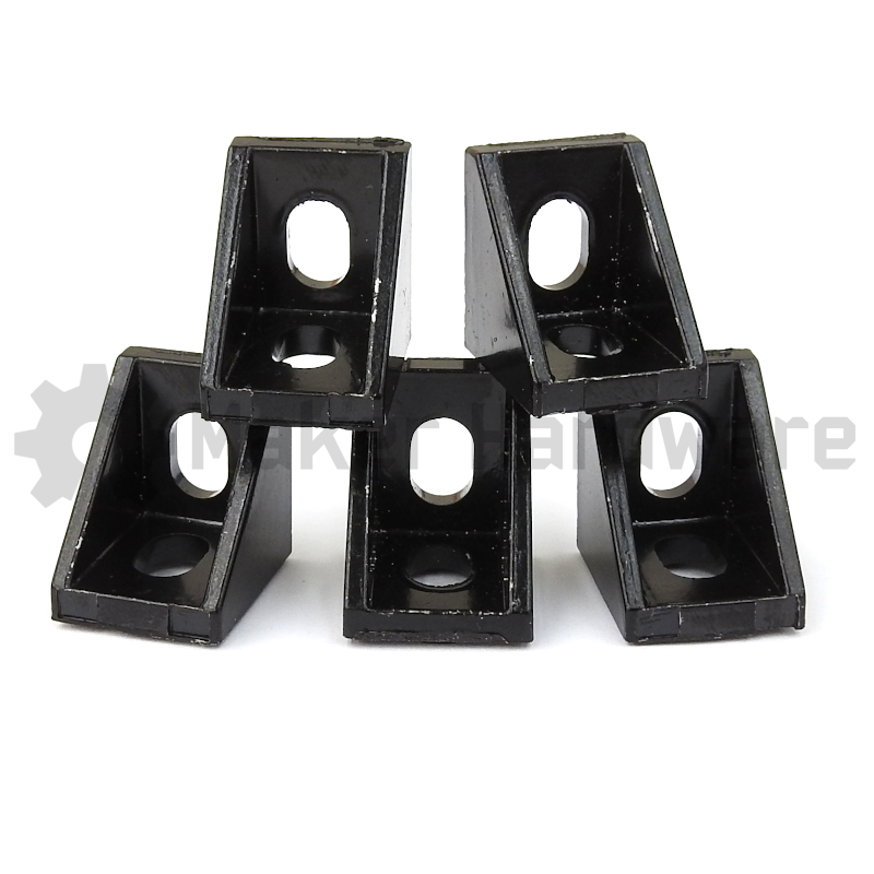 Cast - 90 Degree Corner Bracket Black - Image 2