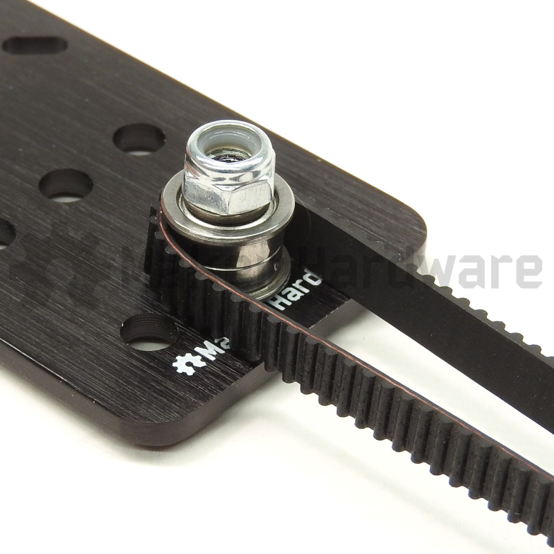 Miniature Chrome Flanged Bearing - MF105ZZ - 5x10x4mm - Image 2